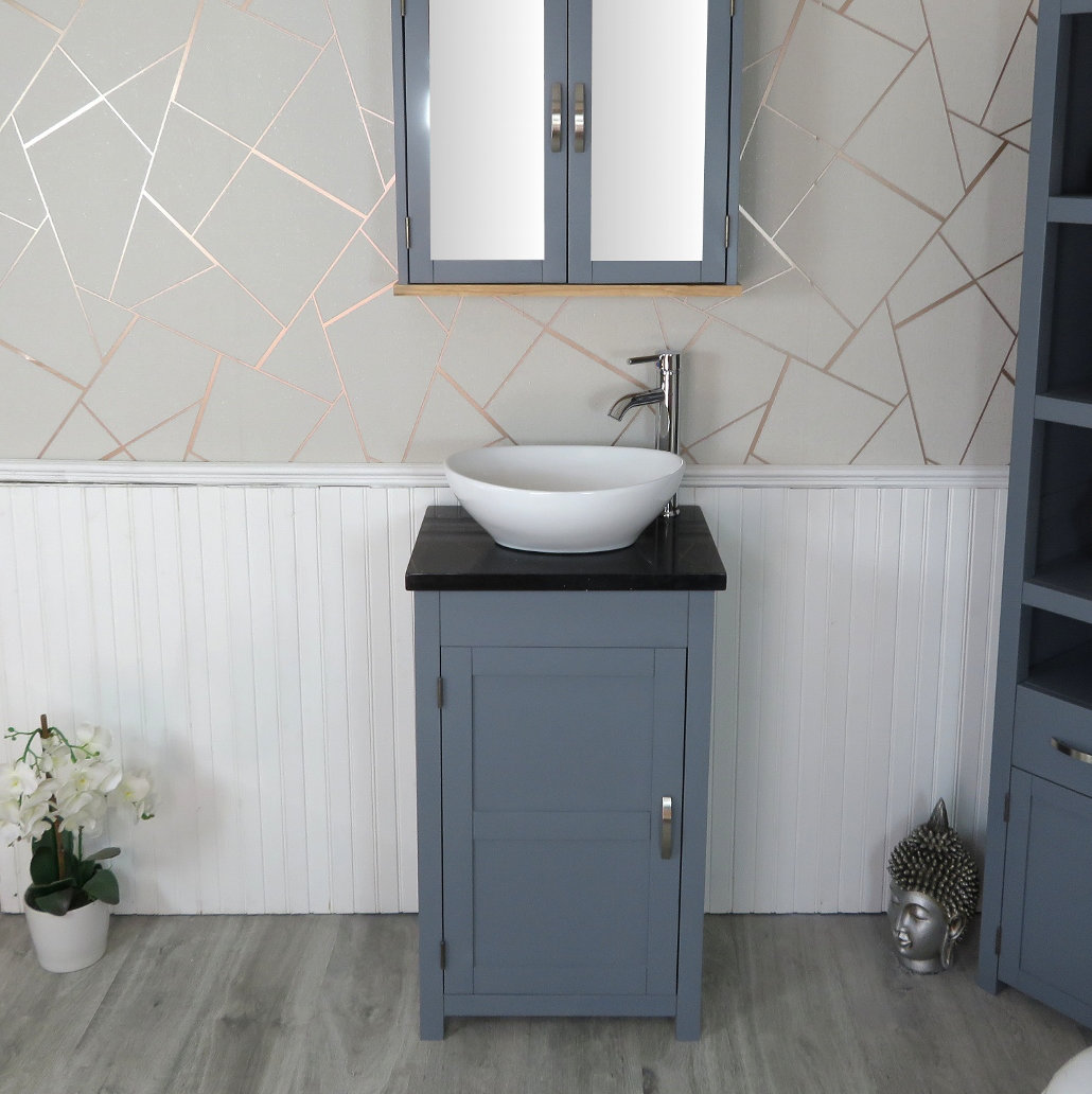 Scully 515mm Free-standing Cloakroom Vanity Unit