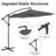 Parasol en porte-à-faux 10 pi Hawkinsville-1824452975