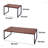 Solid Wood Top Coffee Table