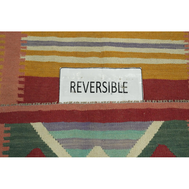 Tapis de couloir géométrique Kilim