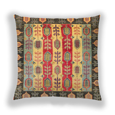 Abstract Reversible Throw Pillow