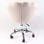 Chaise de travail en velours Dawna-703413536