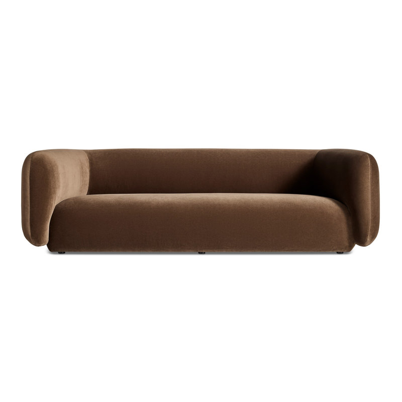 Bustle Sofa - Coffee Velvet, Coffee Velvet