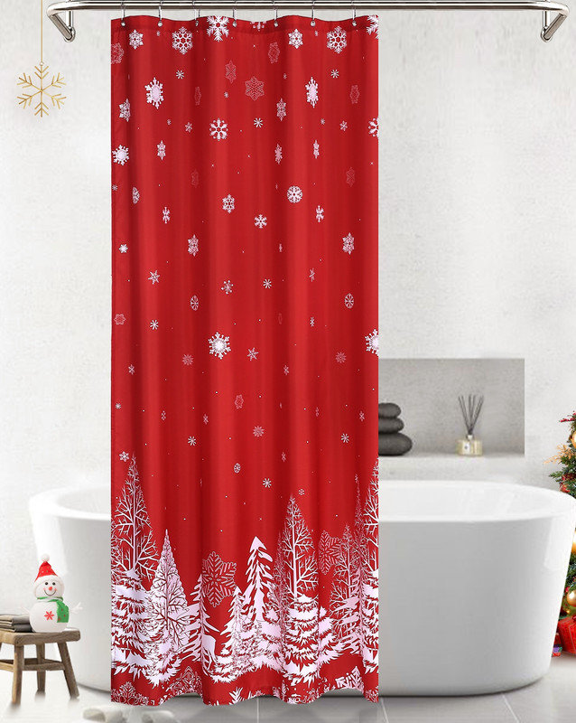 Almarine Polyester Shower Curtain