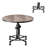 Bealeton Round Metal Base Dining Table