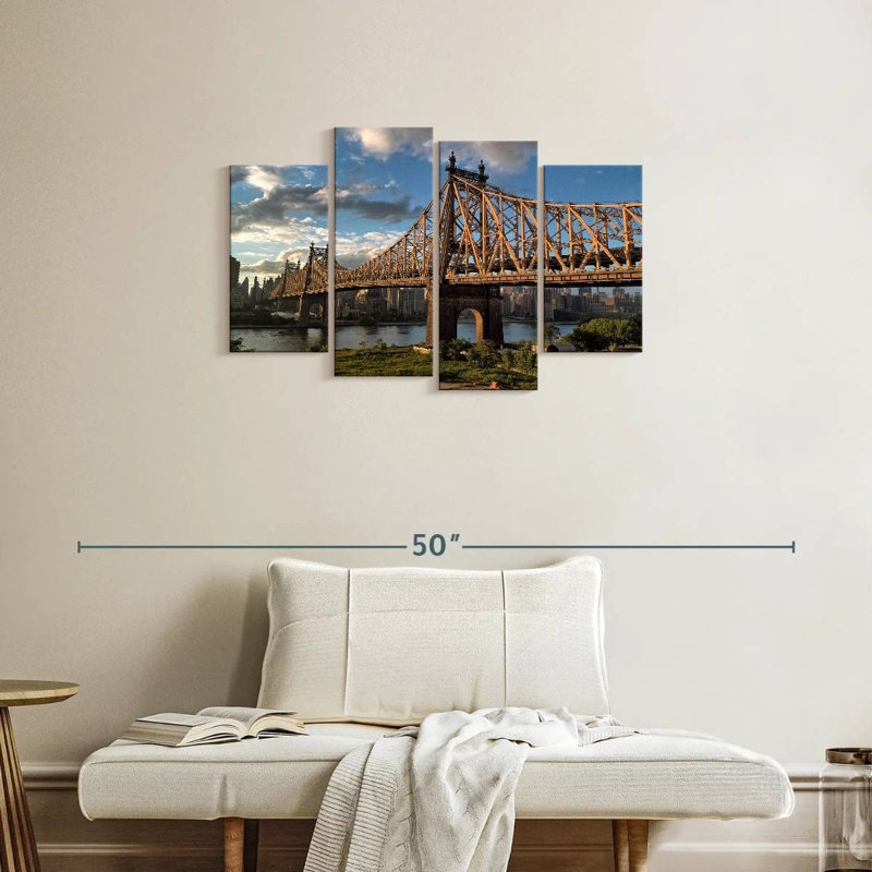 Pont de Queensboro, New York, H 22 po x l 36 po