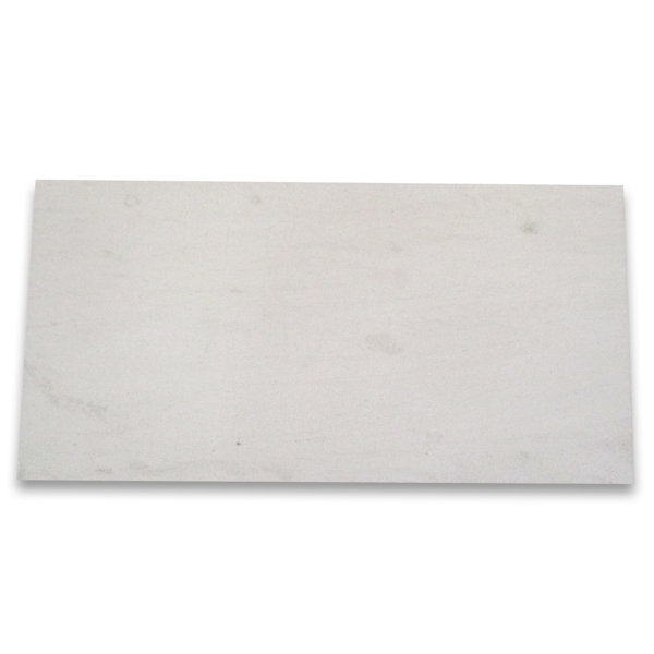 Moleanos 12" x 24" Marble Grid Mosaic Wall & Floor Tile
