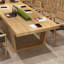 Table de conférence 86,61 po-618518082