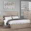 Tête de lit à deux panneaux de style rustique-121085307-121085305