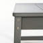 Ensemble de salle à manger 7 pièces en PEHD avec table de patio résistante aux intempéries et 6 chaises sans accoudoirs-1606644650
