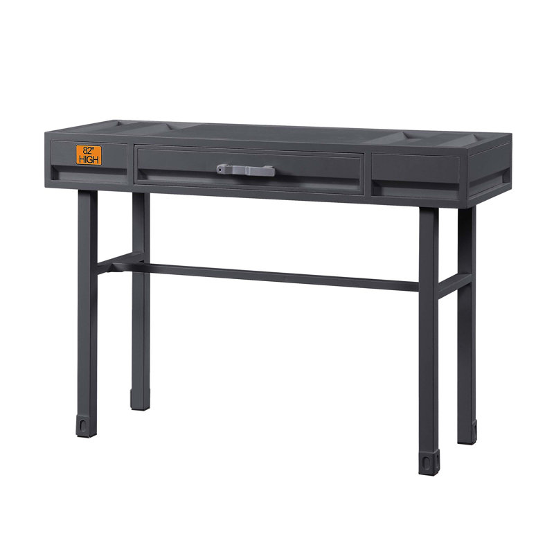 Bureau d'écriture avec 1 tiroir, Métal industriel