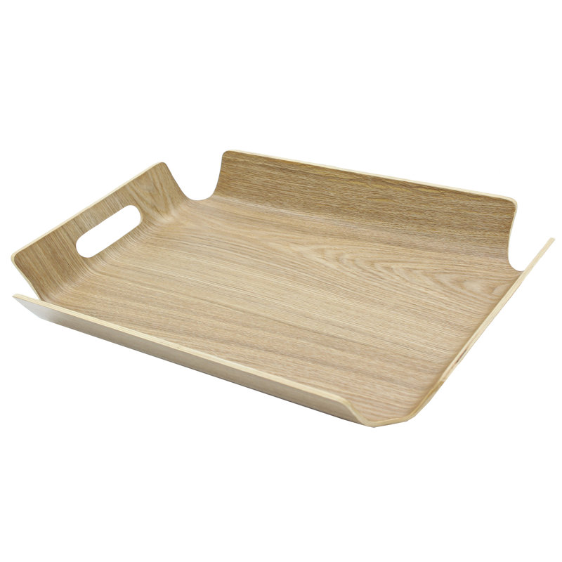 Plateau de service en bois cintré Ransome, H 2 po x L 21 po x P 15 po