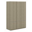 Rangement pour garde-robe en bois 6 portes pour chambre à coucher-106601788