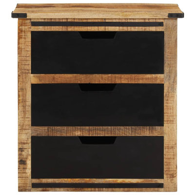 Curra 55cm Solid Wood Sideboard