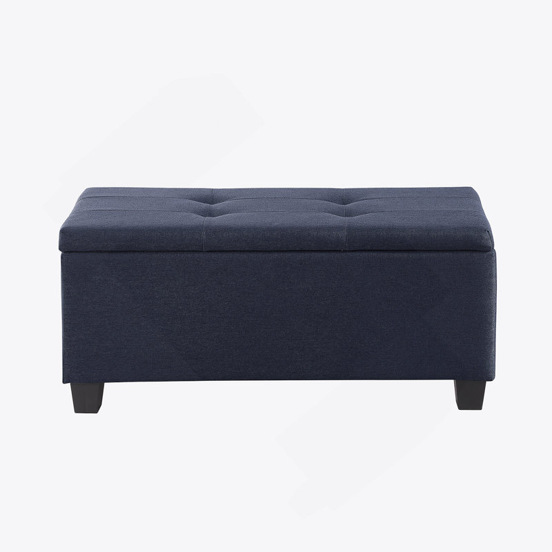 Grand ensemble de repose-pieds avec rangement, repose-pieds combiné 3 en 1, repose-pieds en lin