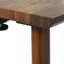 Ensemble de table de salle à manger extensible 9 pièces avec chaises d'appoint rembourrées-123803693