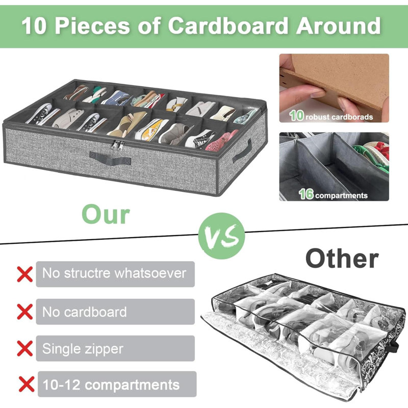 20 Pair Shoe Storage Box