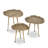 Peafowl nesting tables -  Set of 3