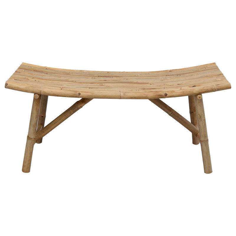 Bamboo Outdoor Bench