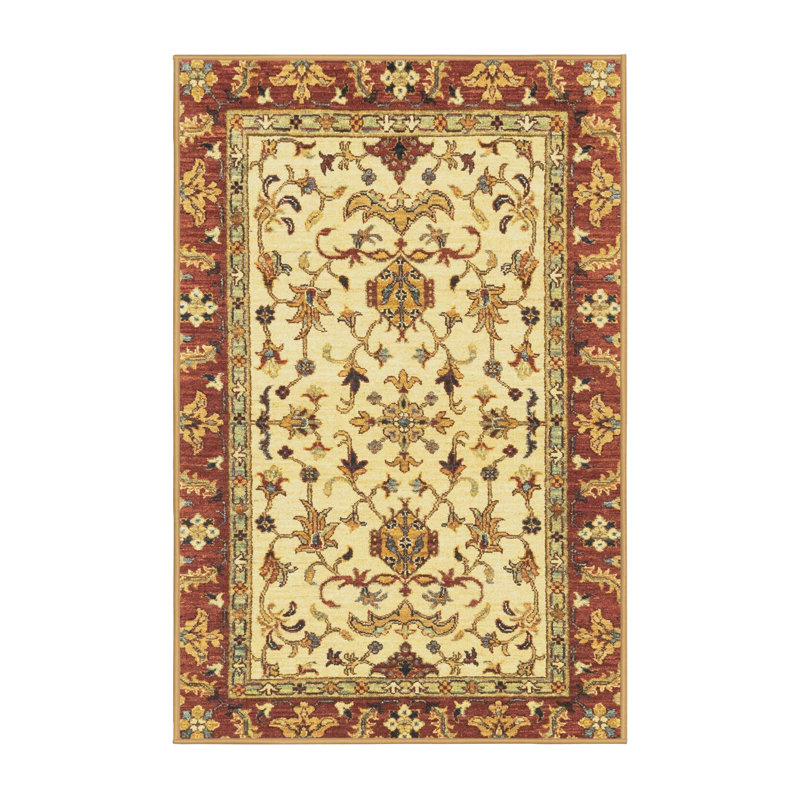 Tapis abstrait moderne 3843, Rectangle 3 pi x 5 pi
