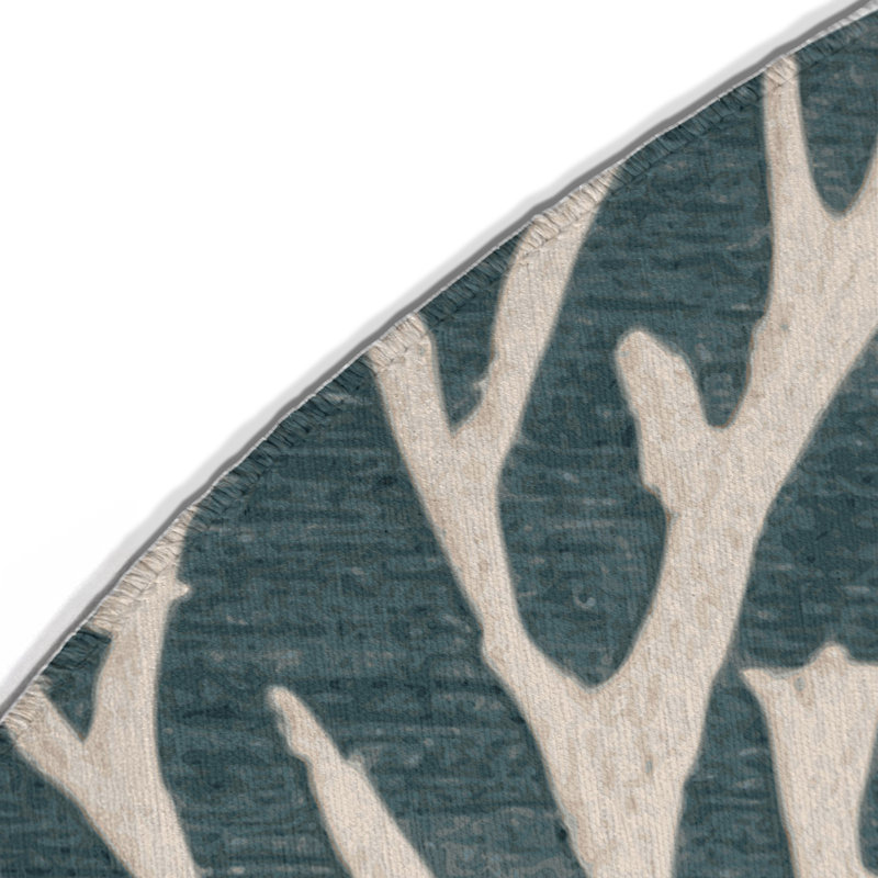Tapis d'intérieur et d'extérieur vert Nature