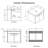Mackayla 23.6'' Single Bathroom Vanity with Ceramic Top