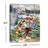 Christmas in the Country 18x24 Fully Illuminated ColorChange LED Print