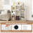 Bookcase Open Back Bookshelf With Anti-tip Kit Modern Style Organizer-1862794427
