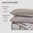 -Piece King Quilt Bedding Sets, 100% Cotton, Reversible Modern Home