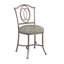 Tabouret de coiffeuse en acier Lonan-388508464