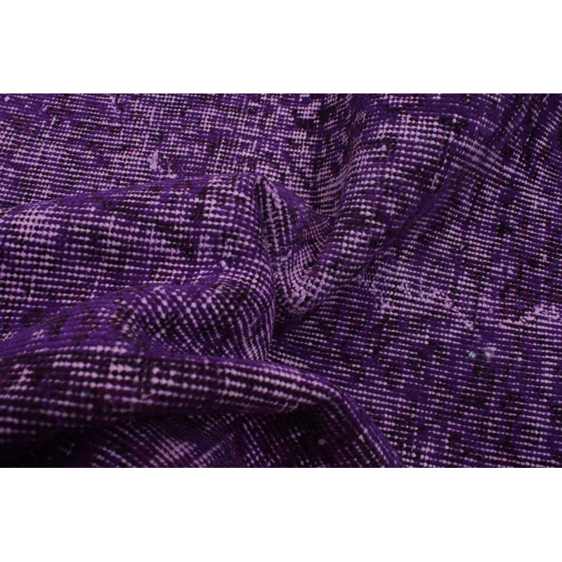 Tapis mauve à transition de couleur 6 pi 4 po x 8 pi 1 po