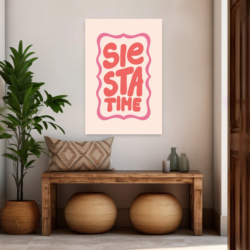 «Pink Siesta Time», H 48 po x l 32 po