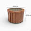 Pot rond Strata MD - brun moyen-293315933
