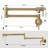 Wall Mount Folding Kitchen Pot Filler Faucet-73384885