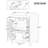 Rashawd 24'' Single Bathroom Vanity with Ceramic Top-1605044335