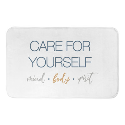 Tapis de bain Care for Yourself