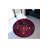 Multicolored Floral Motif Traditional Patterned Round Woven Base Vintage Decorative Carpet-1897409658