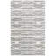 Tapis gris / ivoire en viscose / laine touffeté à la main Benny-Lee-50806758