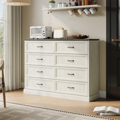 Moad Modern 55"W 7 Drawer Dressers,Bedroom Dresser