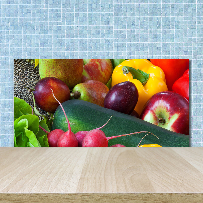 50cm W x 100cm L Glass Peel and Stick Panel