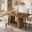 63" Dining Table For 4 With Sturdy Base-596605045