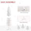 5ft Tall Pencil Prelit Artificial Christmas Tree