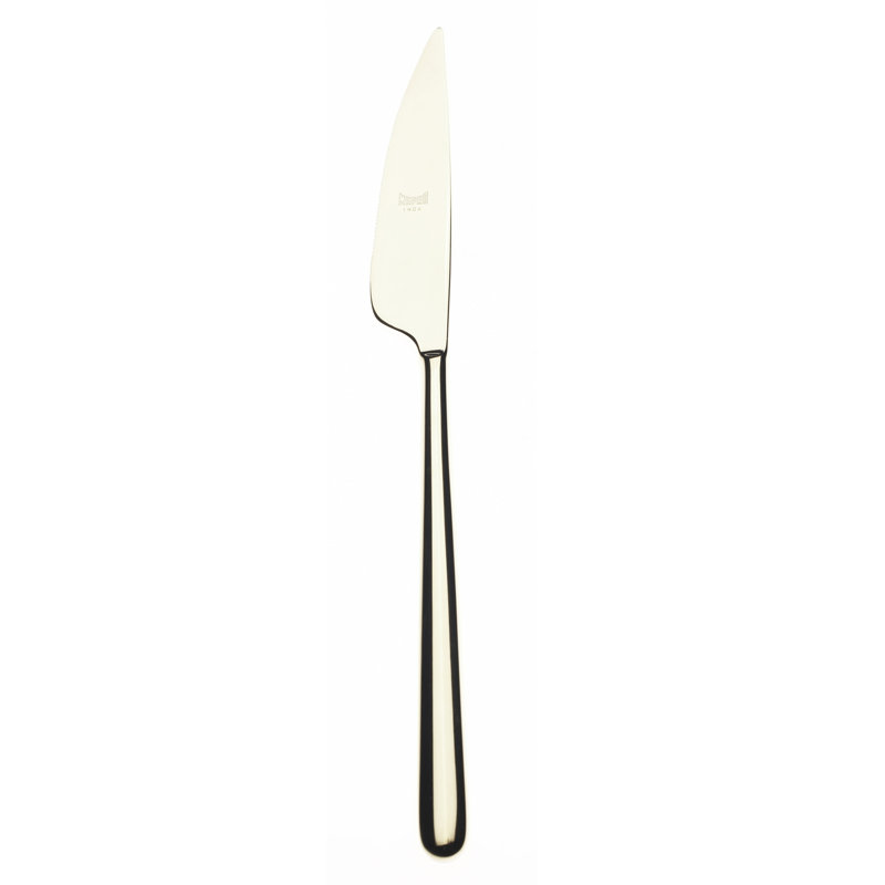 Linea Dinner Knife, Champagne