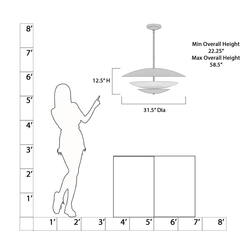 5 LIGHT PENDANT
