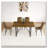Industrial Rectangular Dining Table-847403457