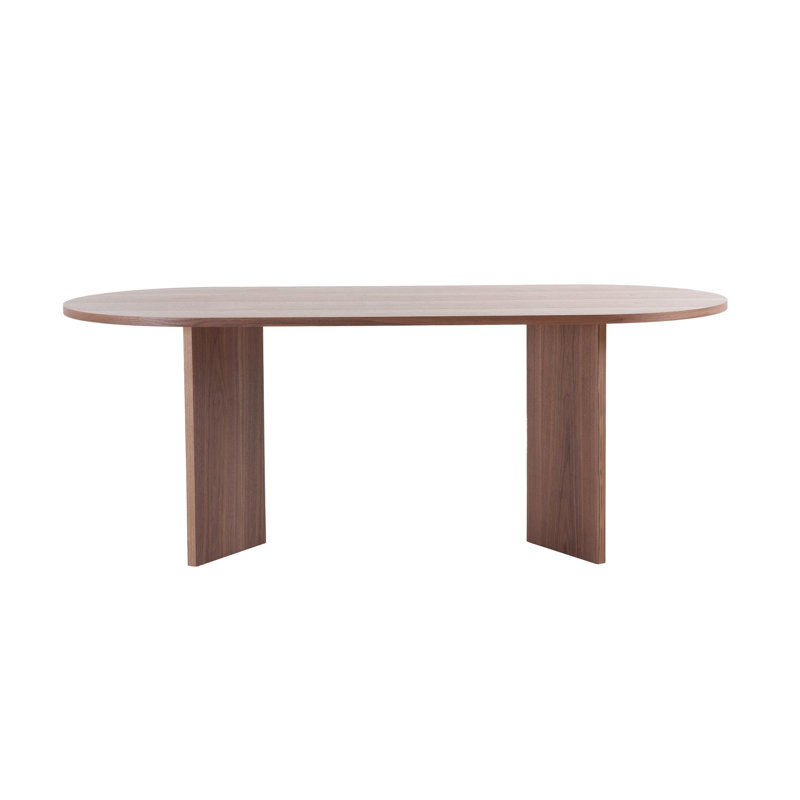 Petit bureau Mid-Century moderne en noyer