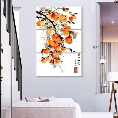 Harimois antique chinois persimmon