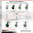 Poly on Cast Iron Caster-88883306