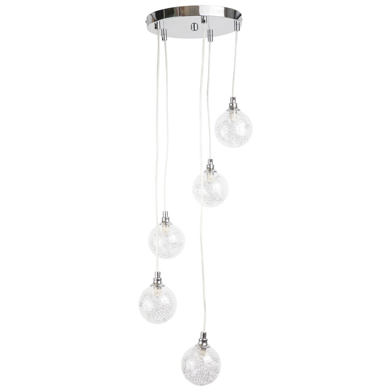Batum 5 - Light Chrome Cluster Pendant