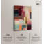 "Gemstone Fields III", reproduction d'art sur toile rose par Art Remedy, cadre noir, 10 x 15-132009335-132009333